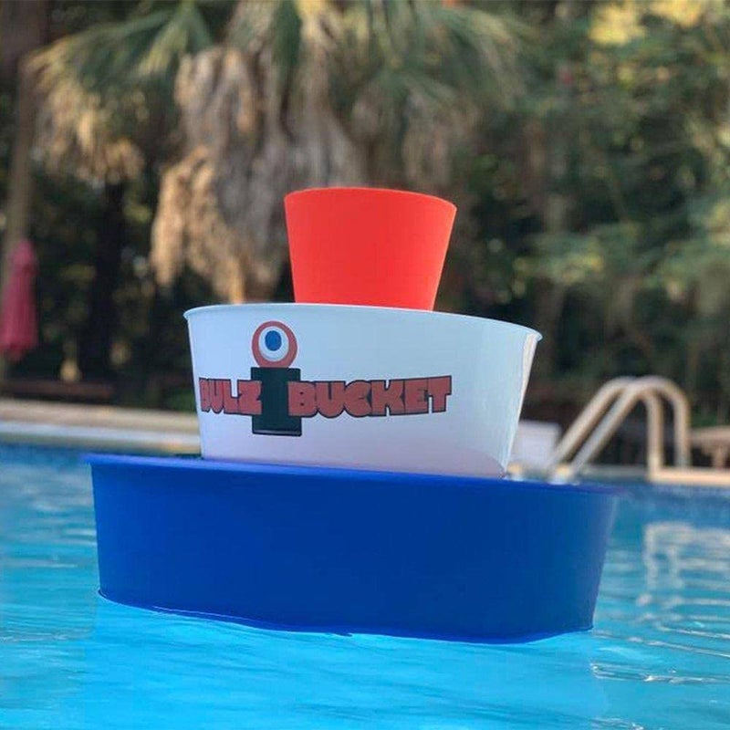 BULZiBUCKET Game by Water Sports - Beach, Tailgate, Camping, Yard, and Pool Games- Indoor/Outdoor Kids Toys - Pool Accessories Perfect for Family Game Night (Red/White/Blue) - Image 3